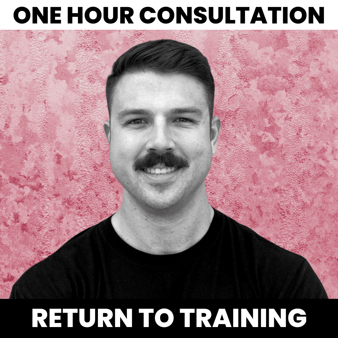 DR. MIKE TAYLOR – Return to Training Consultation