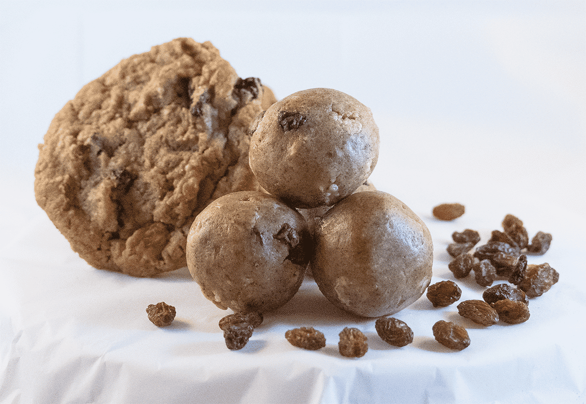 Dr. Mom Bakes – Oatmeal Raisin Buff Truffles