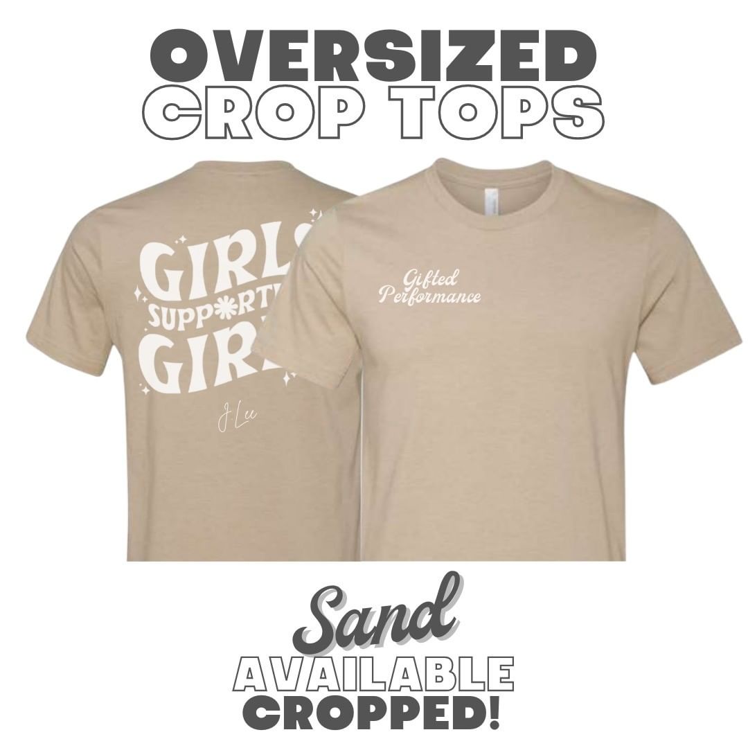 Girls Supporting Girls Women’s Crop T-Shirt