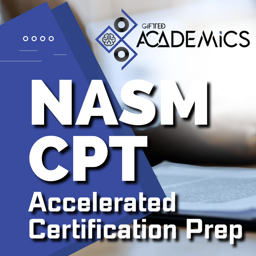NASM CPT 1-on-1 Accelerated Certification Prep Services